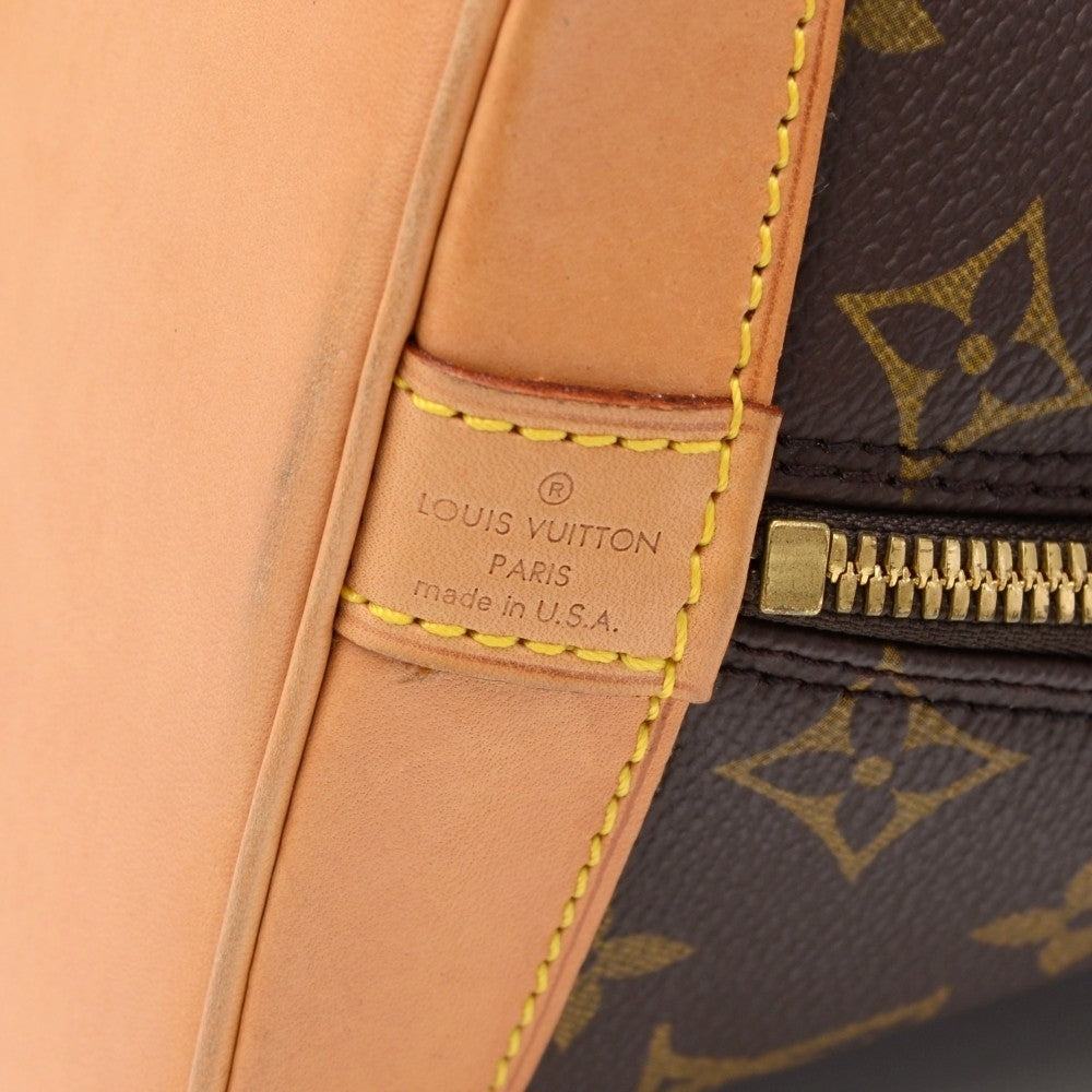 Louis Vuitto Alma Monogram Canvas Handbag