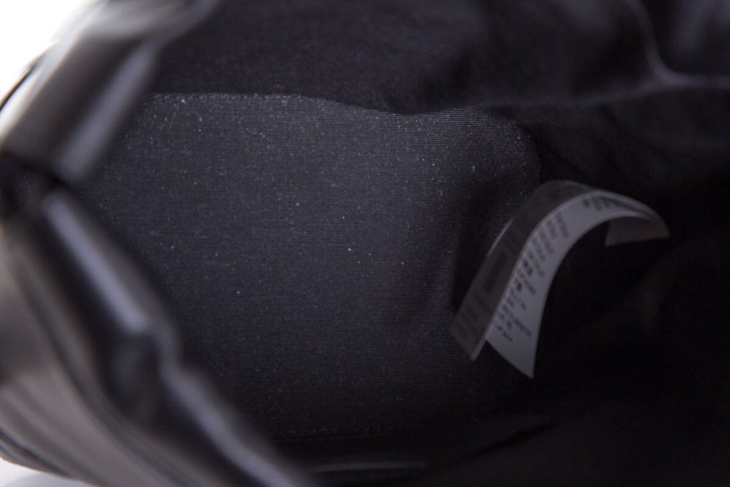 Versace La Medusa Black Quilted Nappa Leather Bucket Bag
