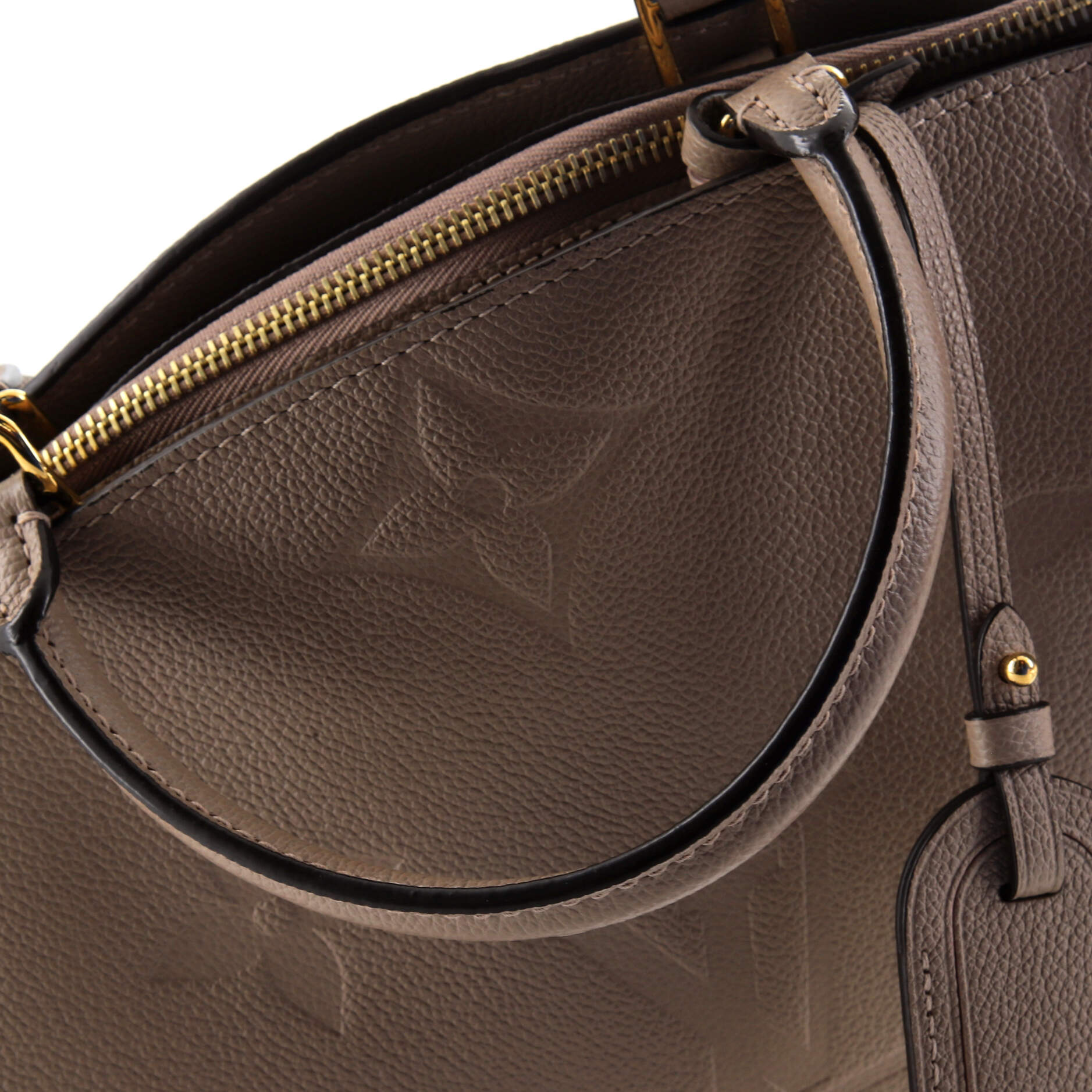 Louis Vuitton Grand Palais Handbag Monogram Empreinte Giant