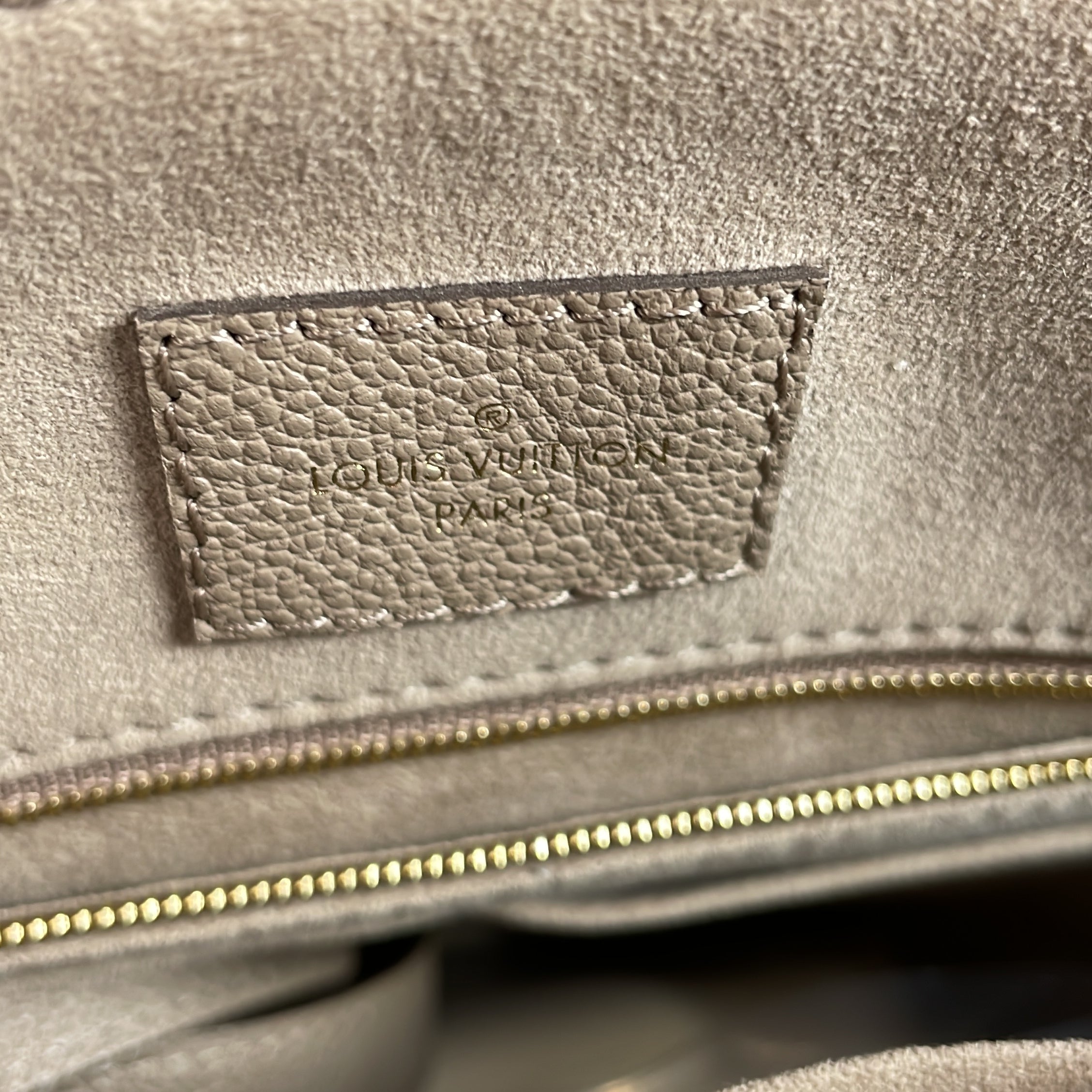 Louis Vuitton Grand Palais Handbag Monogram Empreinte Giant