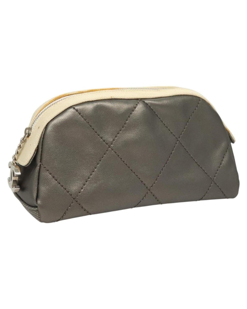 Chanel Quilted Leather Clutch Bag