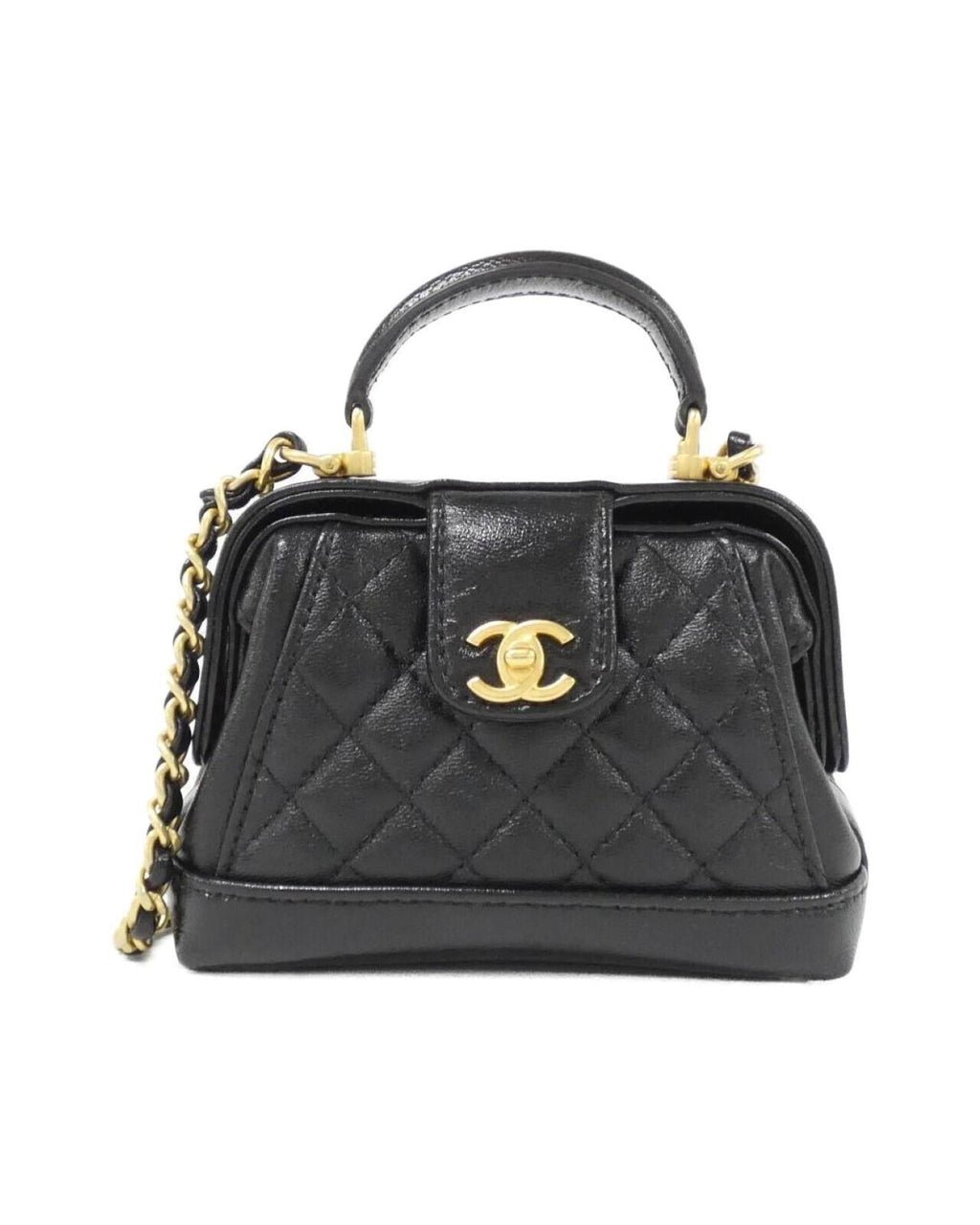 Chanel Chanel Doctor Bag Quilted Lambskin