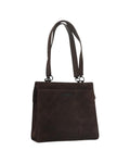 Chanel Suede Quilted Shoulder Bag