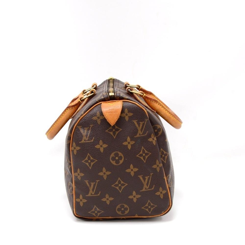 Louis Vuitto Speedy 25 Monogram Canvas Handbag