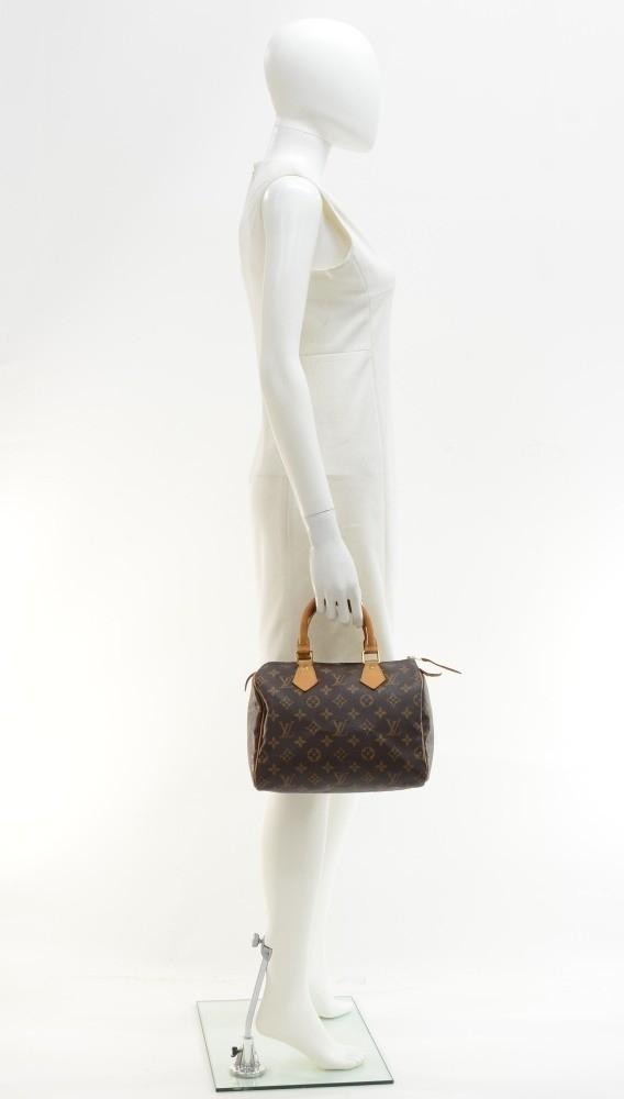 Louis Vuitto Speedy 25 Monogram Canvas Handbag