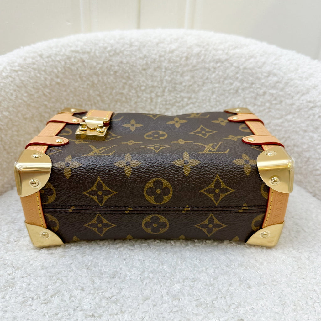 LV Side Trunk PM Bag in Monogram Canvas and GHW