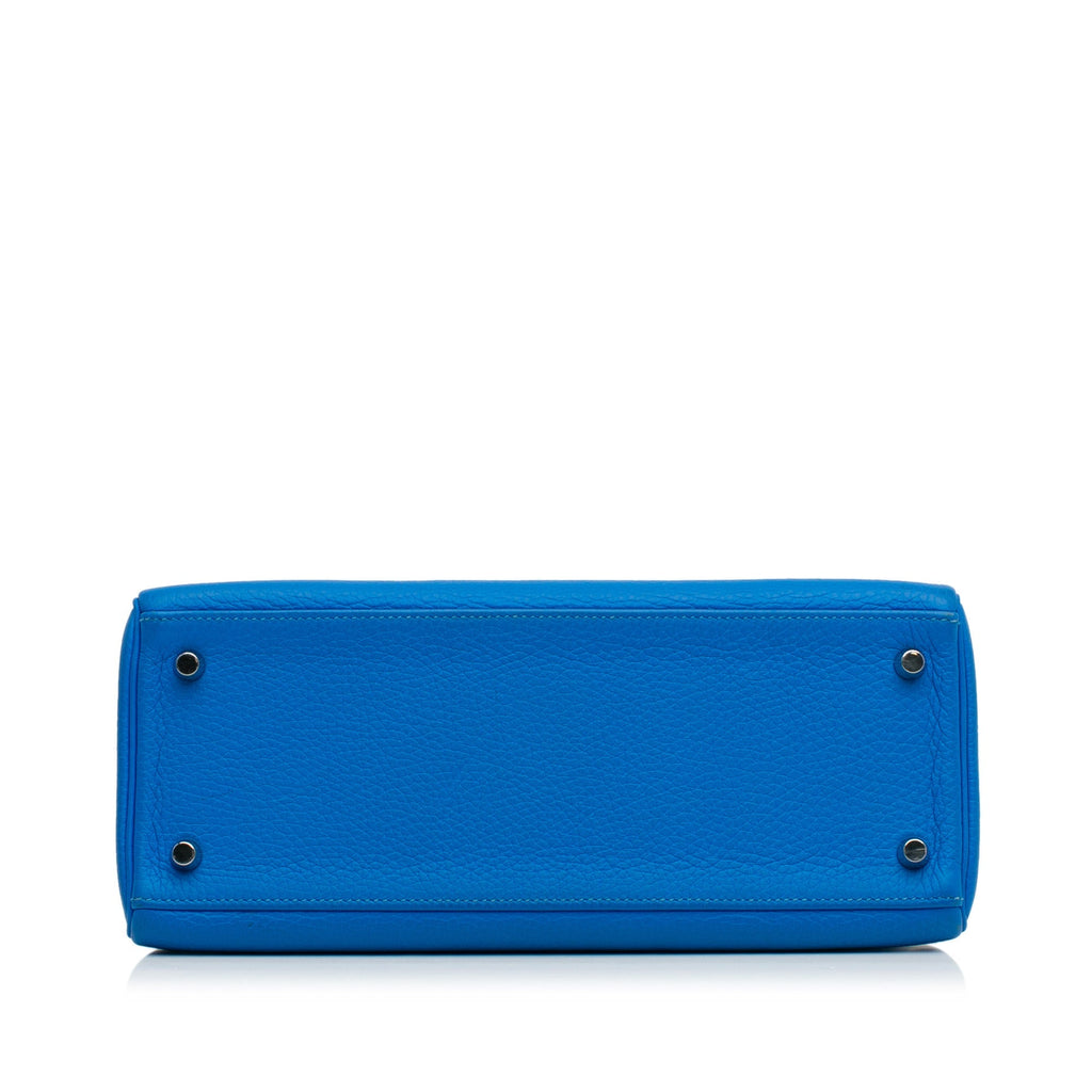 HermÃƒÆ’Ã‚Â¨s Kelly Retourne 28 Blue Togo Palladium