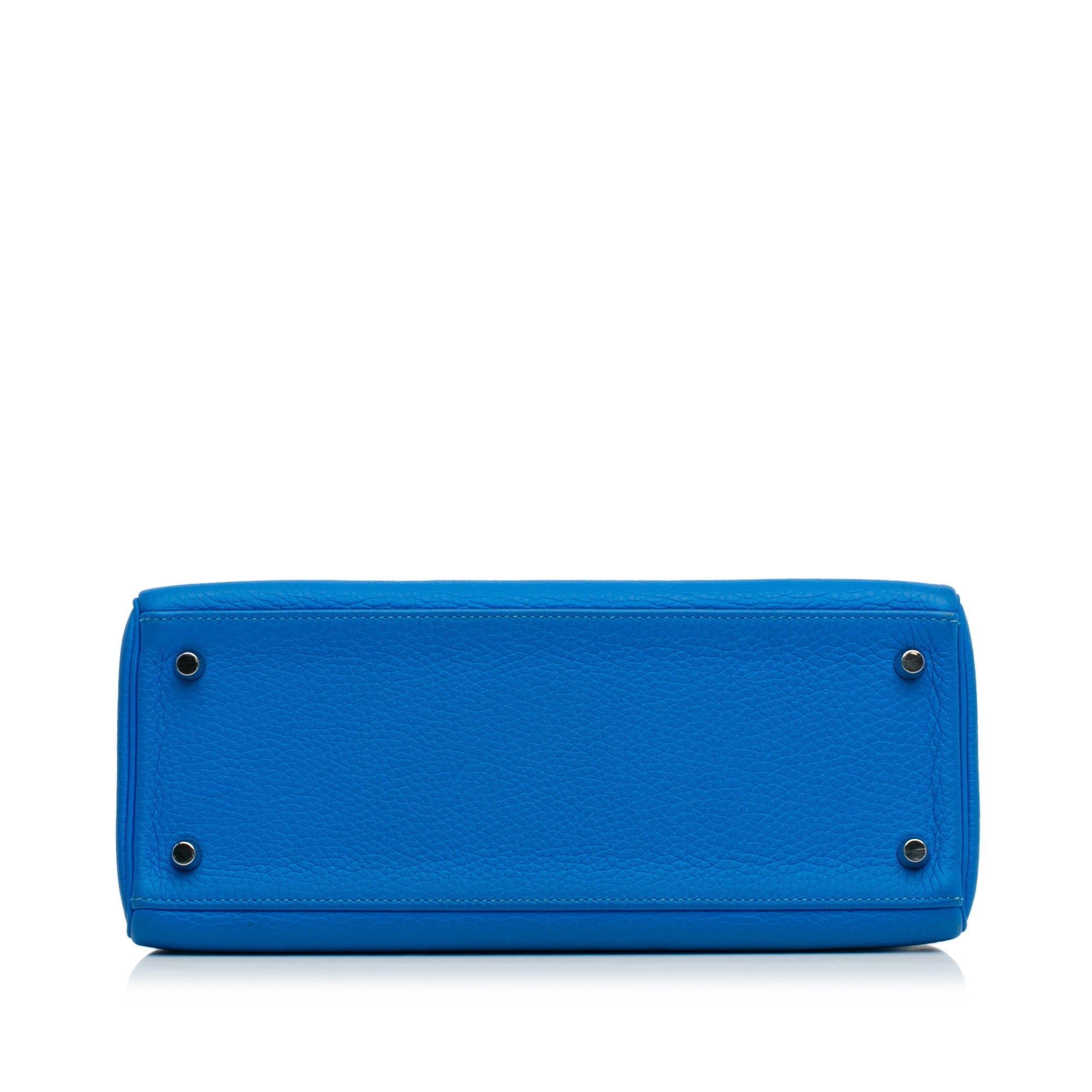 HermÃƒÆ’Ã‚Â¨s Kelly Retourne 28 Blue Togo Palladium