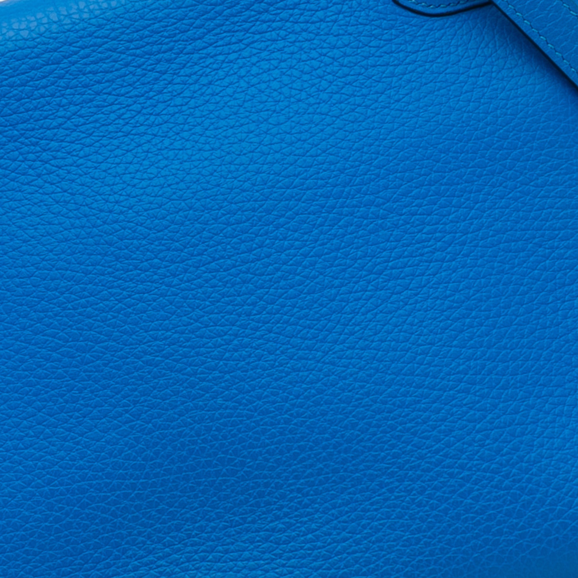 HermÃƒÆ’Ã‚Â¨s Kelly Retourne 28 Blue Togo Palladium