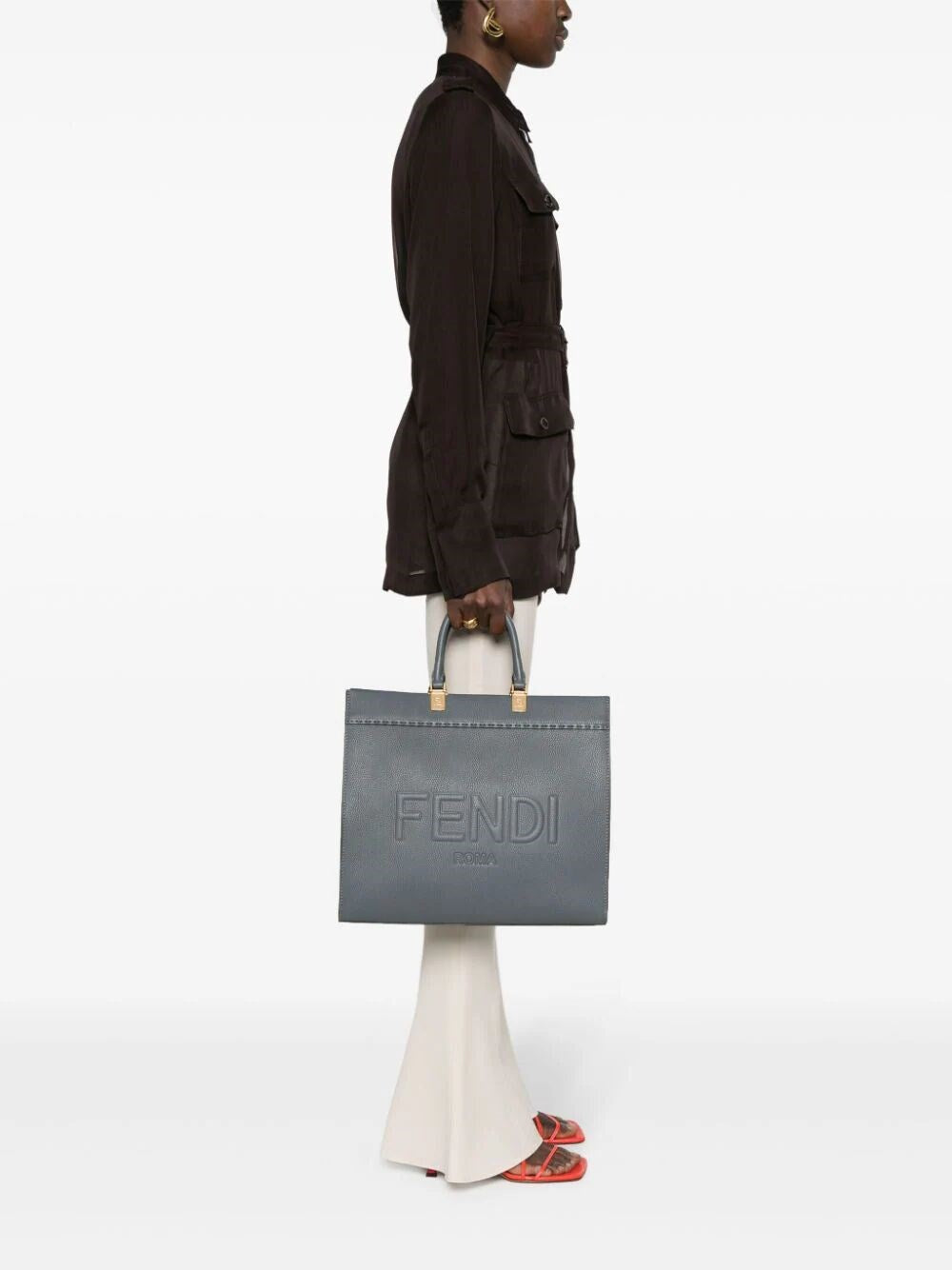 Fendi Women Sunshine Medium Shopper Bag