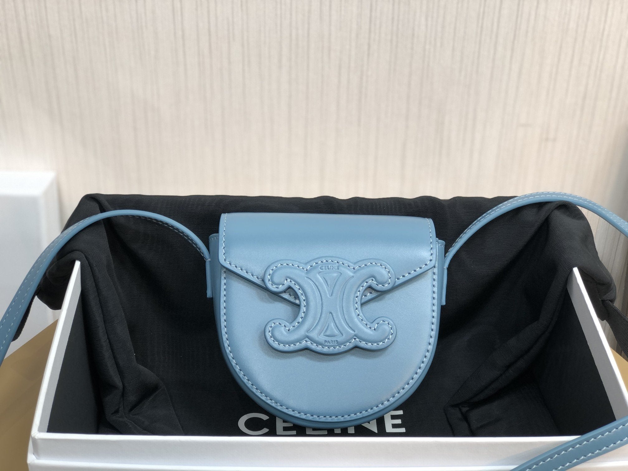 GLAMI Mini BesaGLAMI Cuir Triomphe Demin For Women 4in/11cm 10J303DPQ.07DD