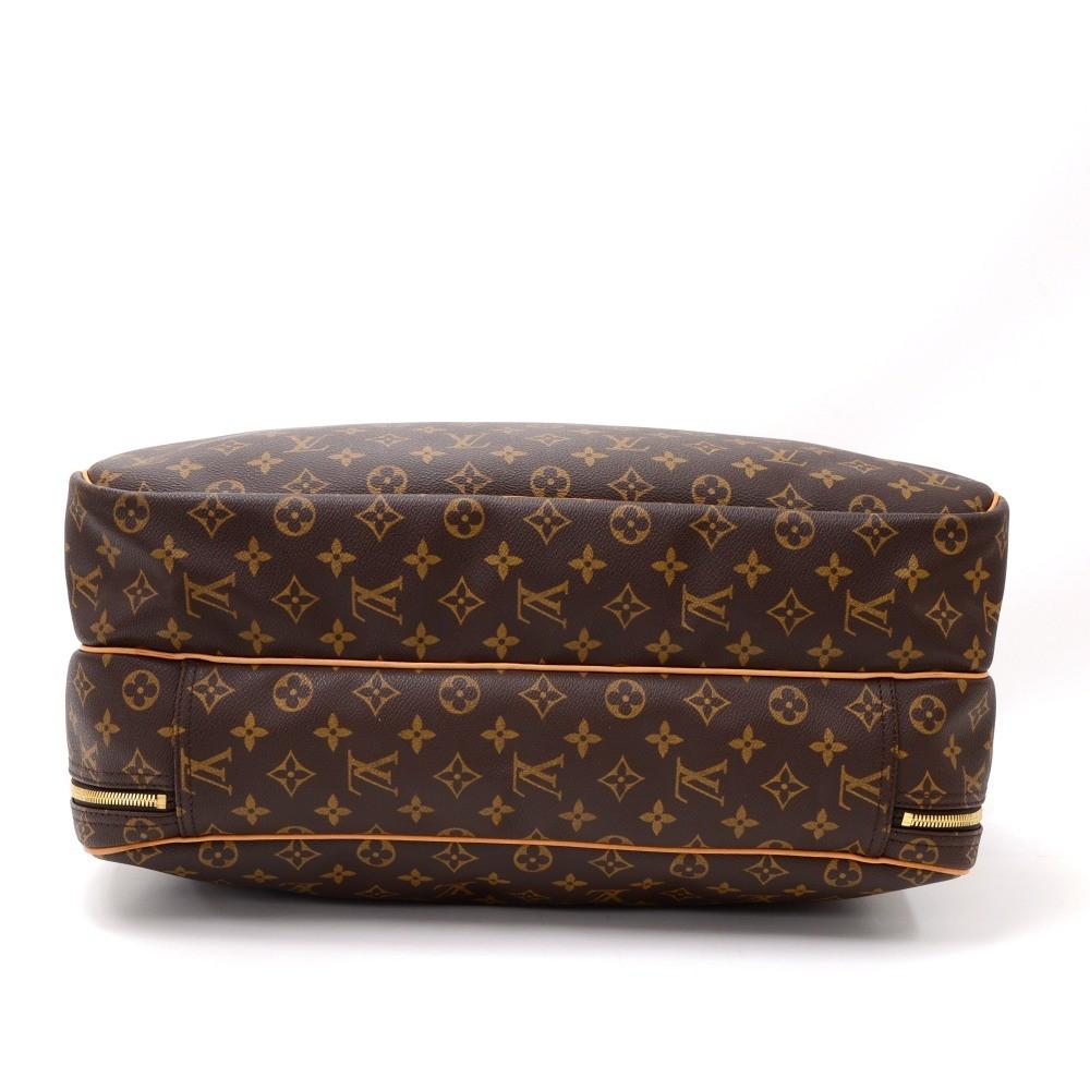 Louis Vuitto Alize 24 Heures Monogram Canvas Travel Bag with Strap