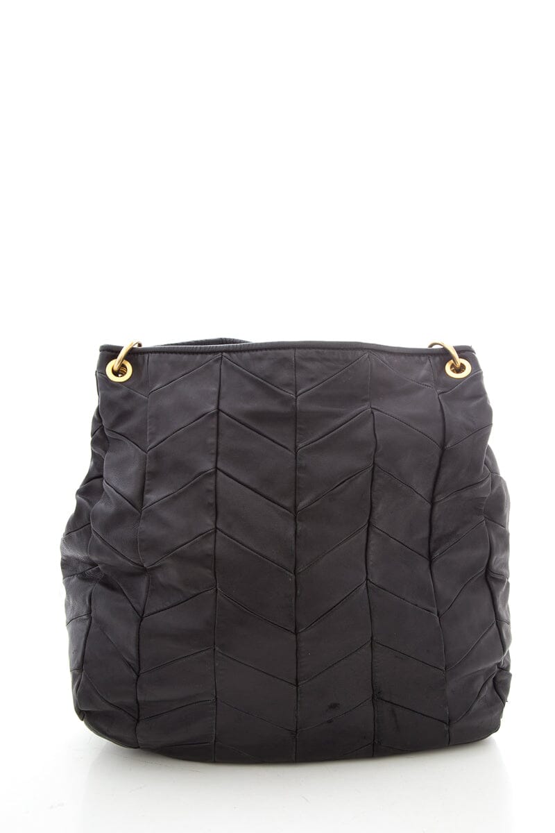 Miu Miu Black Hobo Handbag
