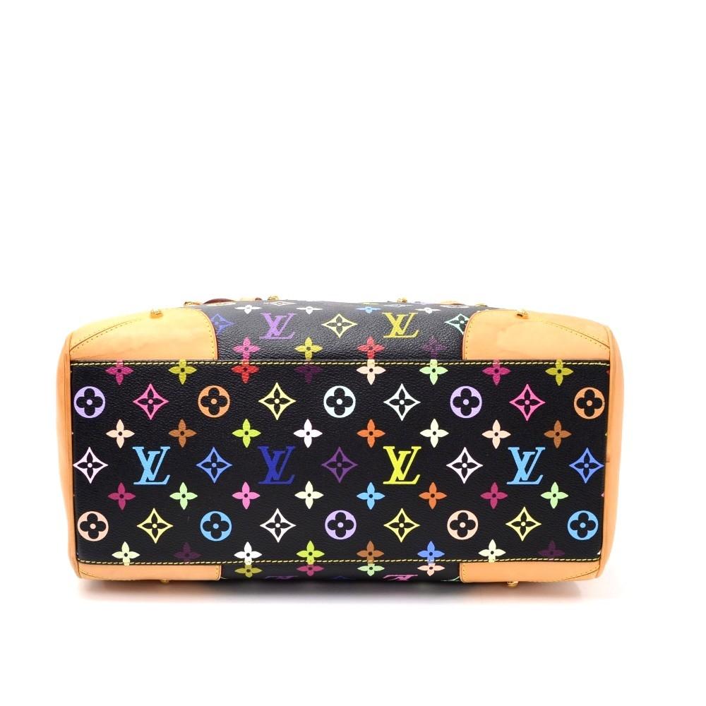 Louis Vuitto Claudia Multicolore Monogram Canvas Handbag