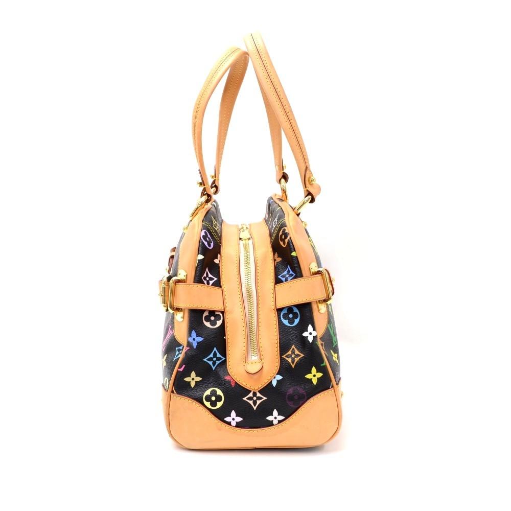 Louis Vuitto Claudia Multicolore Monogram Canvas Handbag