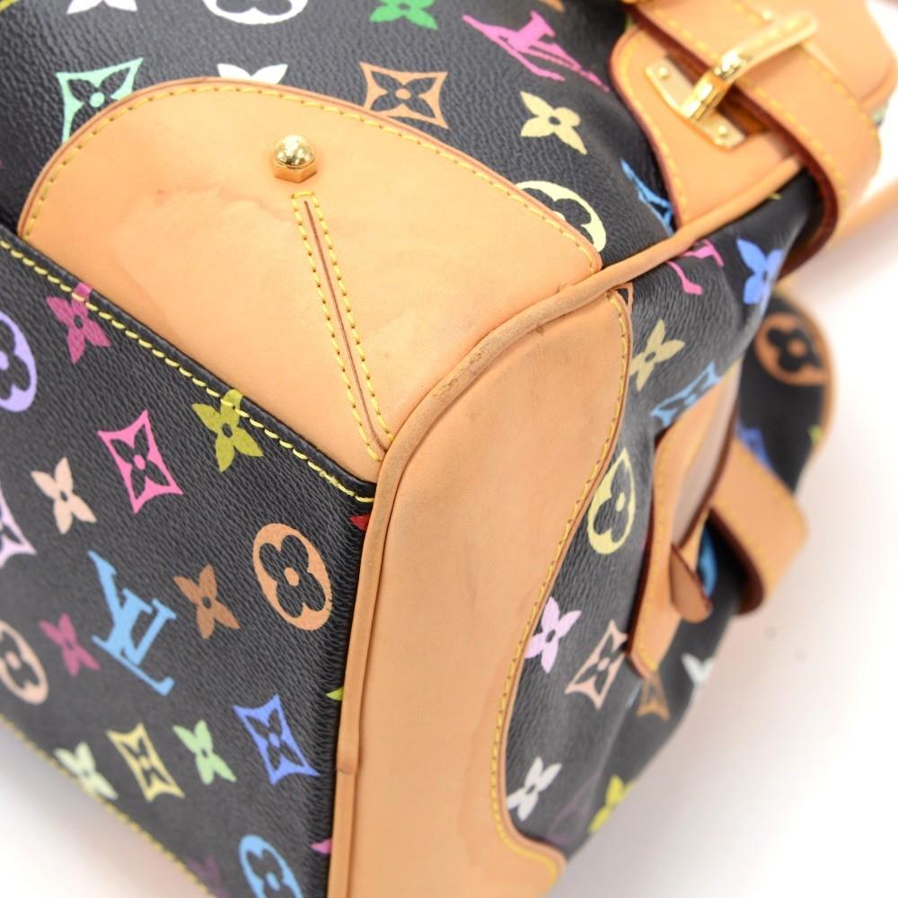 Louis Vuitto Claudia Multicolore Monogram Canvas Handbag