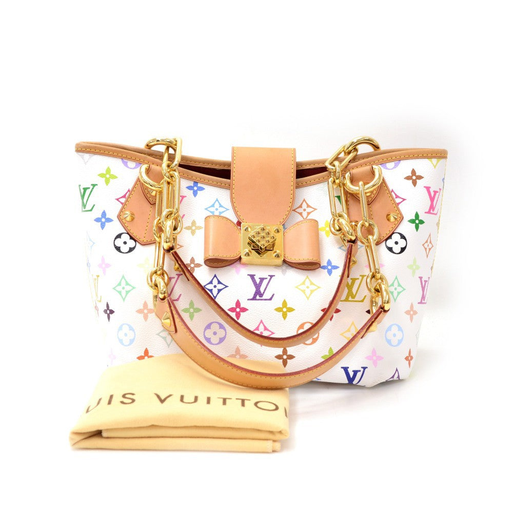 Louis Vuitto Annie MM Multicolore Monogram Canvas Handbag