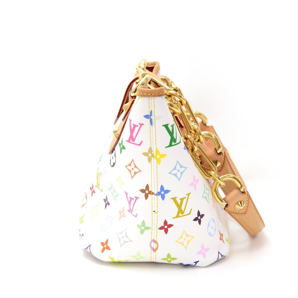 Louis Vuitto Annie MM Multicolore Monogram Canvas Handbag