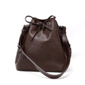 Louis Vuitto Petit Noe Chocolate Brown Epi Leather Bag