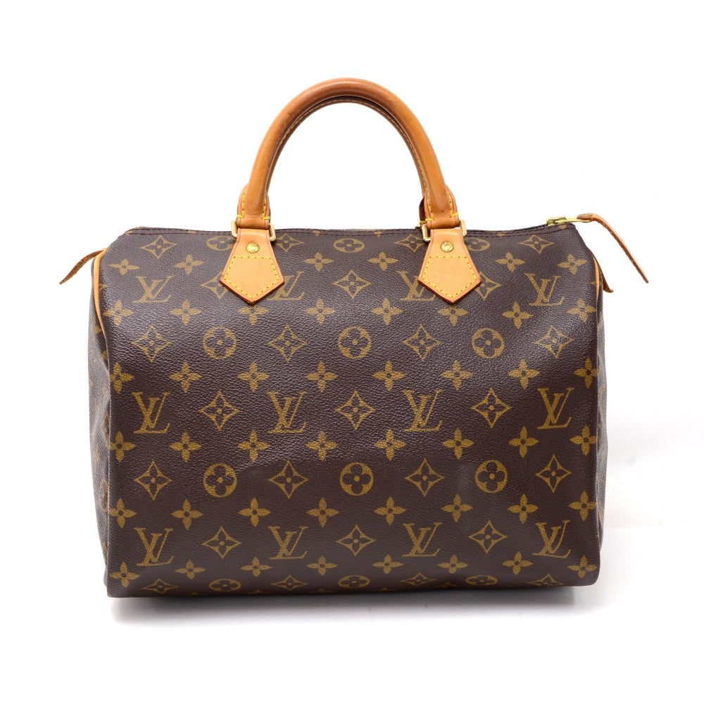 Louis Vuitto Speedy 30 Monogram Canvas Handbag