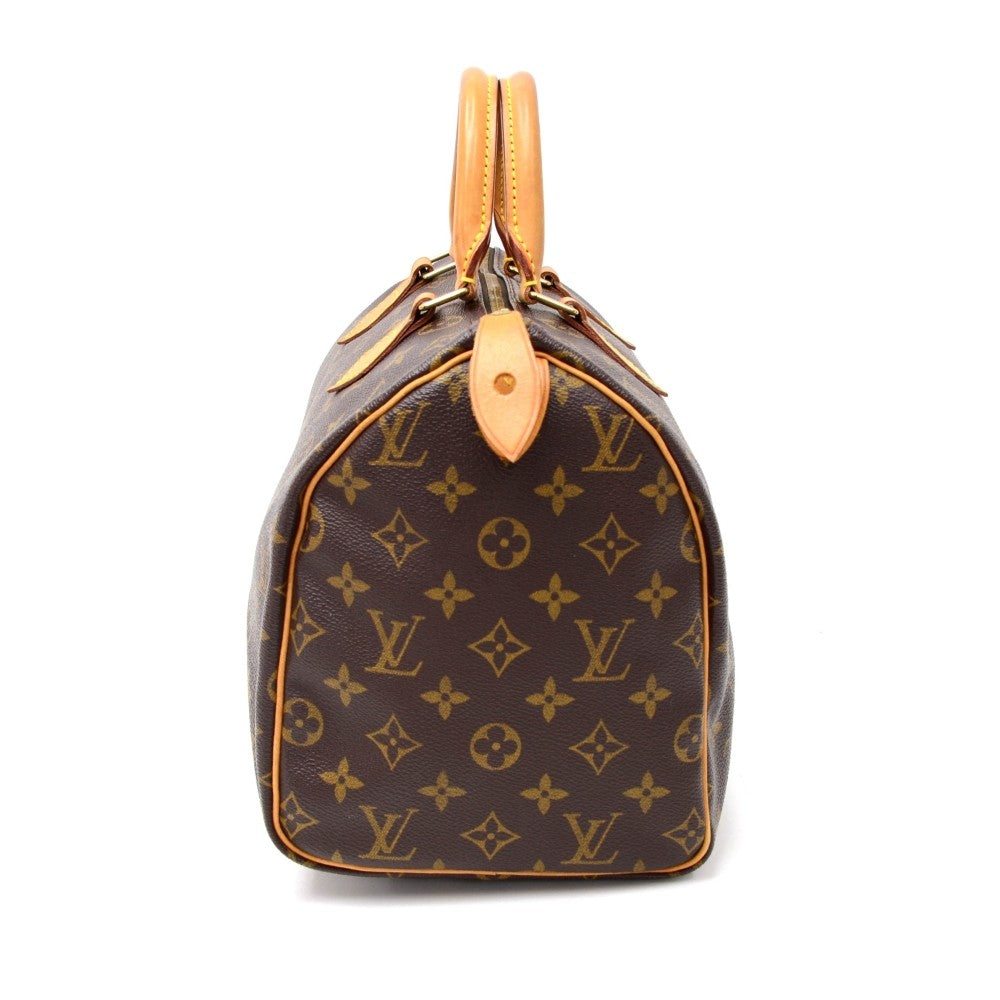 Louis Vuitto Speedy 30 Monogram Canvas Handbag