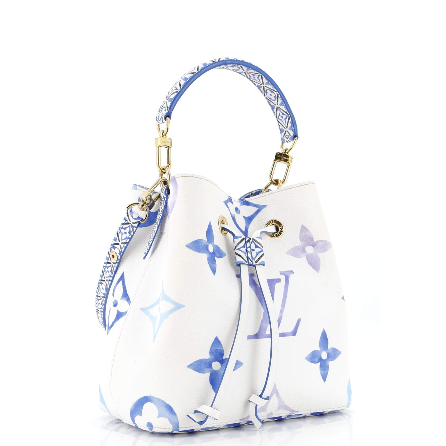 Louis Vuitton NeoNoe Handbag By The Pool Monogram Watercolor Giant BB