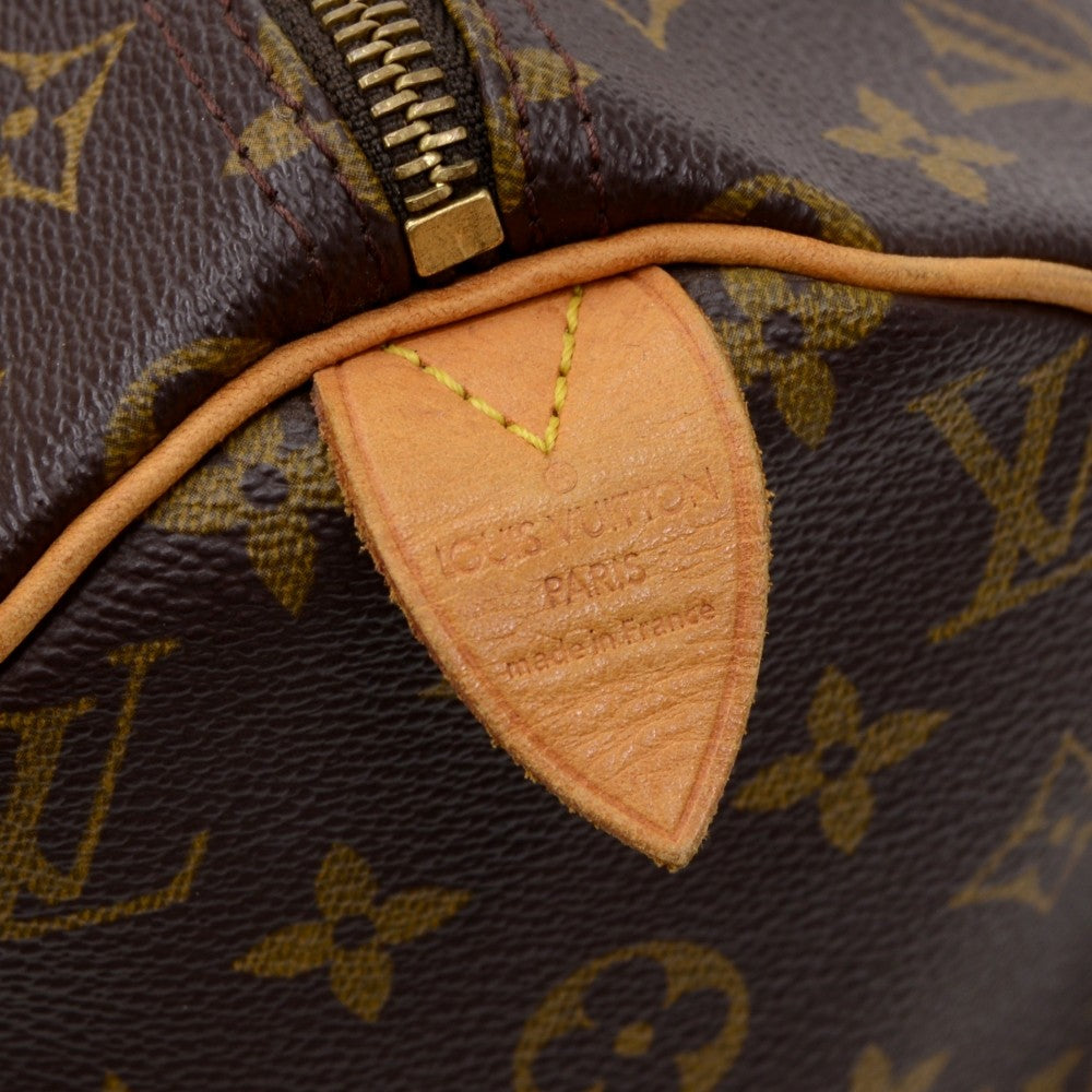 Louis Vuitto Speedy 30 Monogram Canvas Handbag