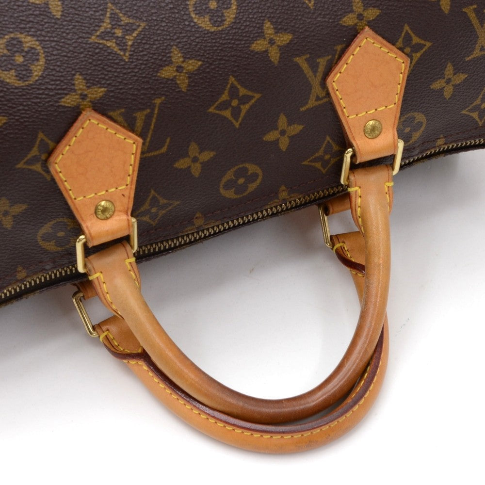 Louis Vuitto Speedy 30 Monogram Canvas Handbag