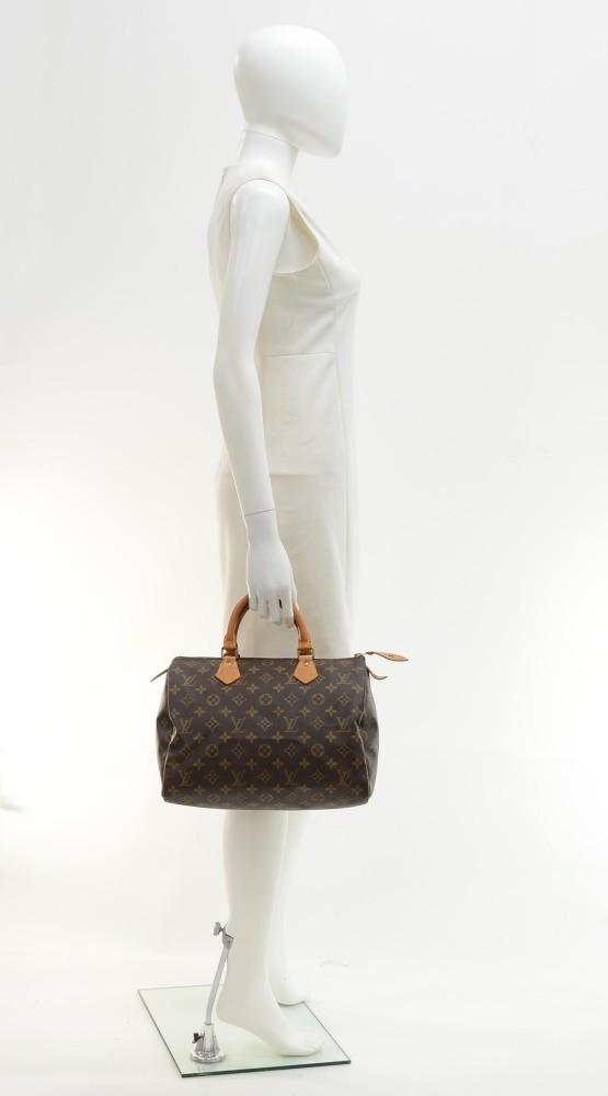 Louis Vuitto Speedy 30 Monogram Canvas Handbag
