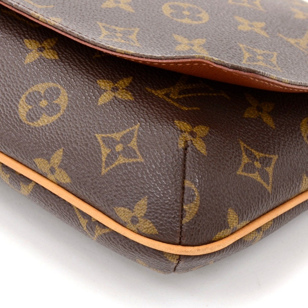 Louis Vuitto Musette Tango Monogram Canvas Shoulder Bag