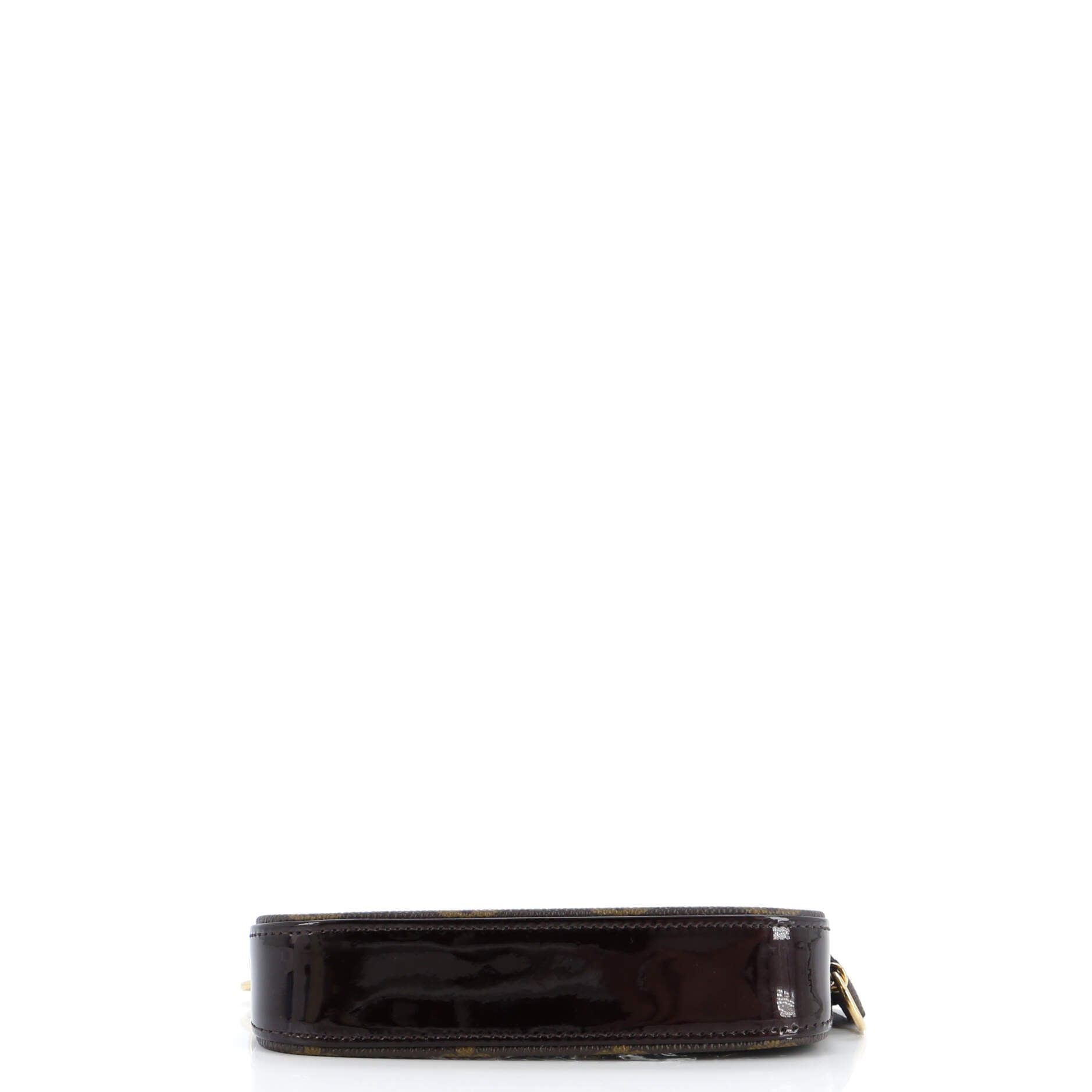 Louis Vuitton Pochette Accessoires Monogram Vernis with Monogram Canvas Mini