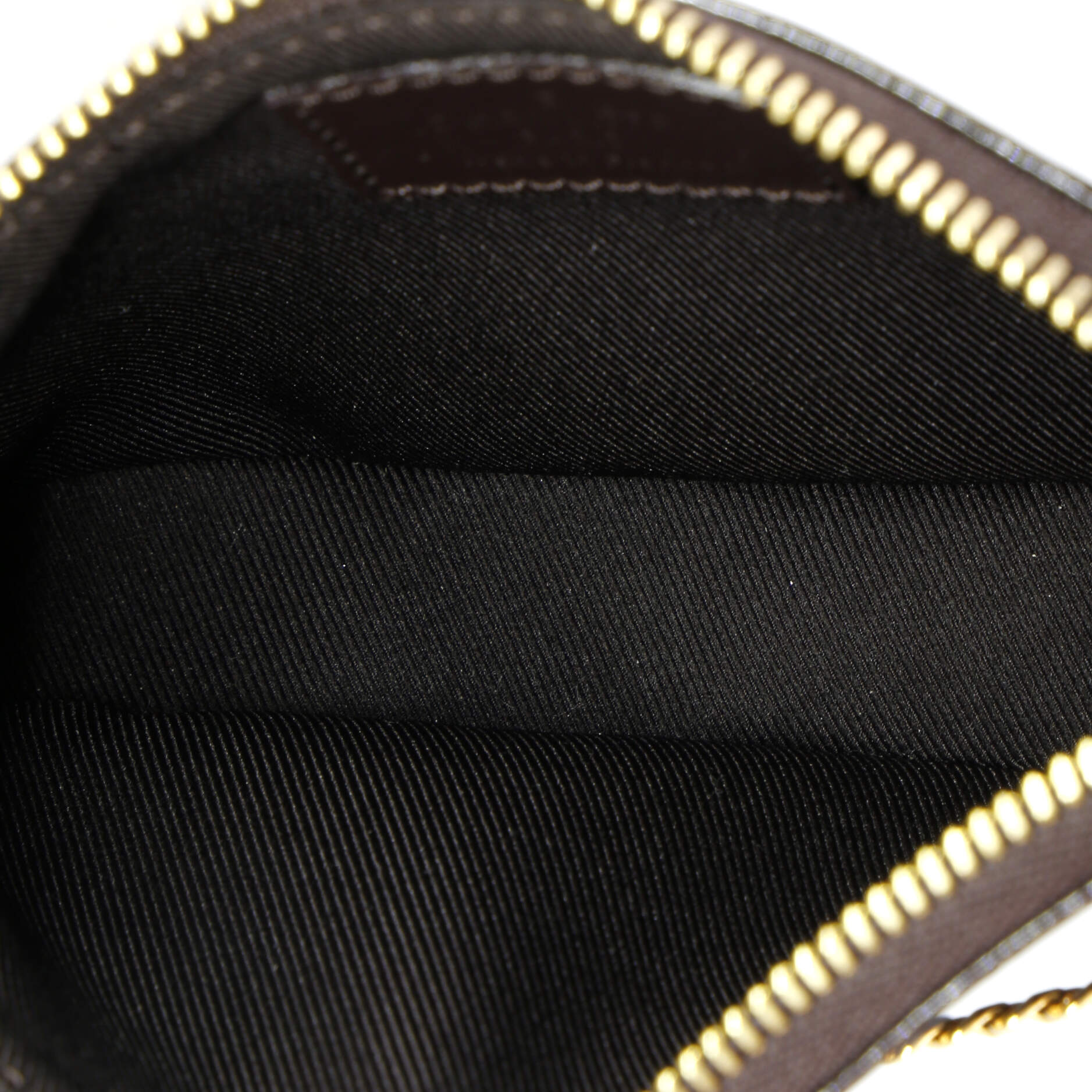 Louis Vuitton Pochette Accessoires Monogram Vernis with Monogram Canvas Mini