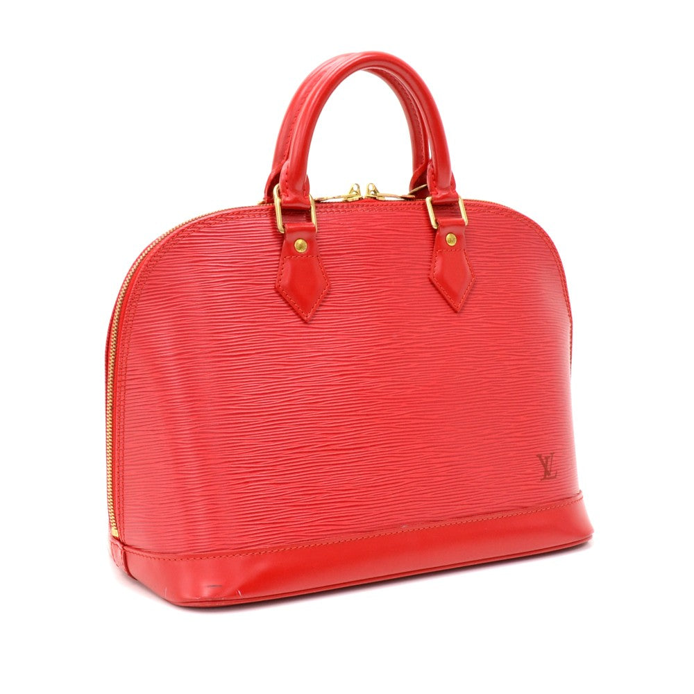 Louis Vuitto Alma Epi Leather Handbag