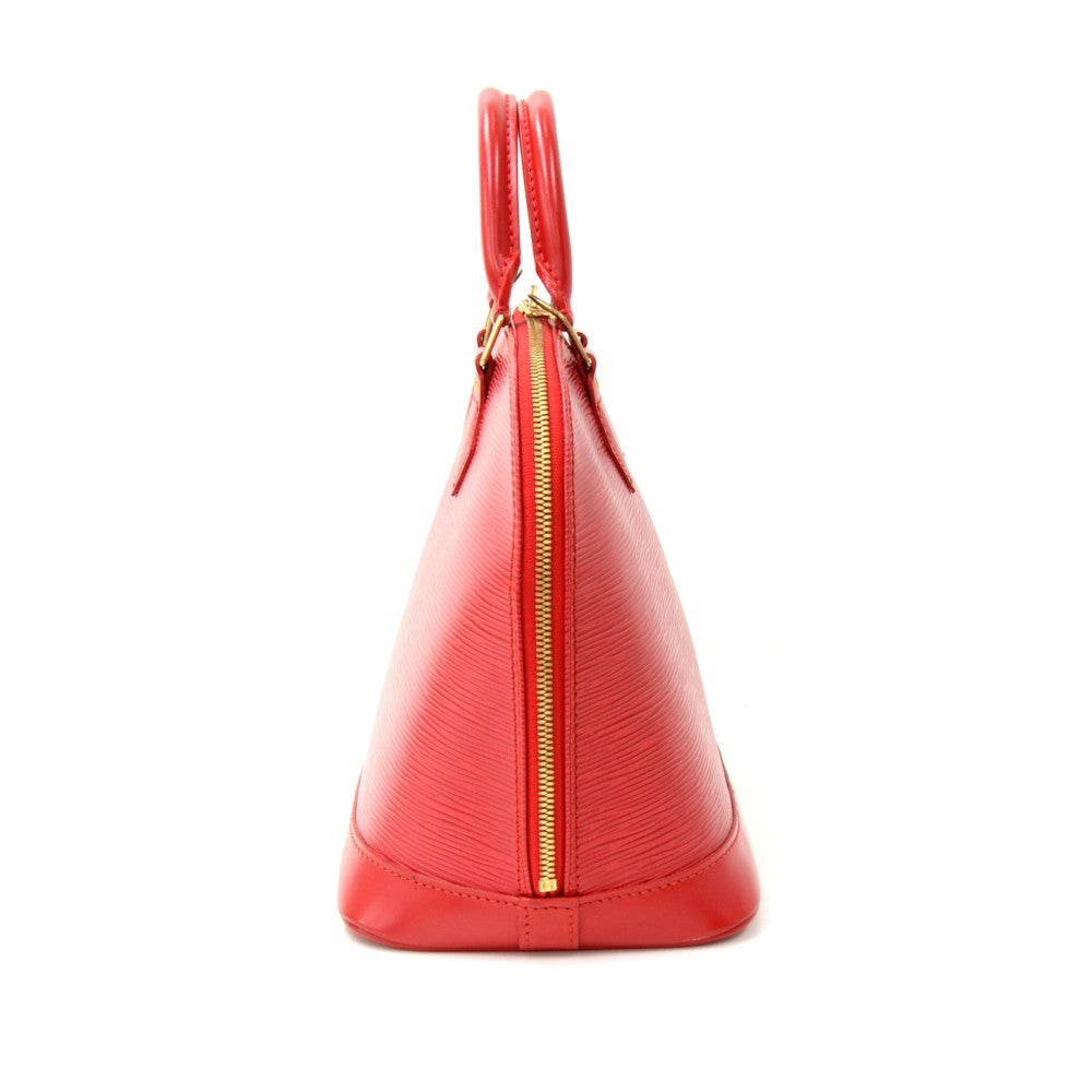 Louis Vuitto Alma Epi Leather Handbag