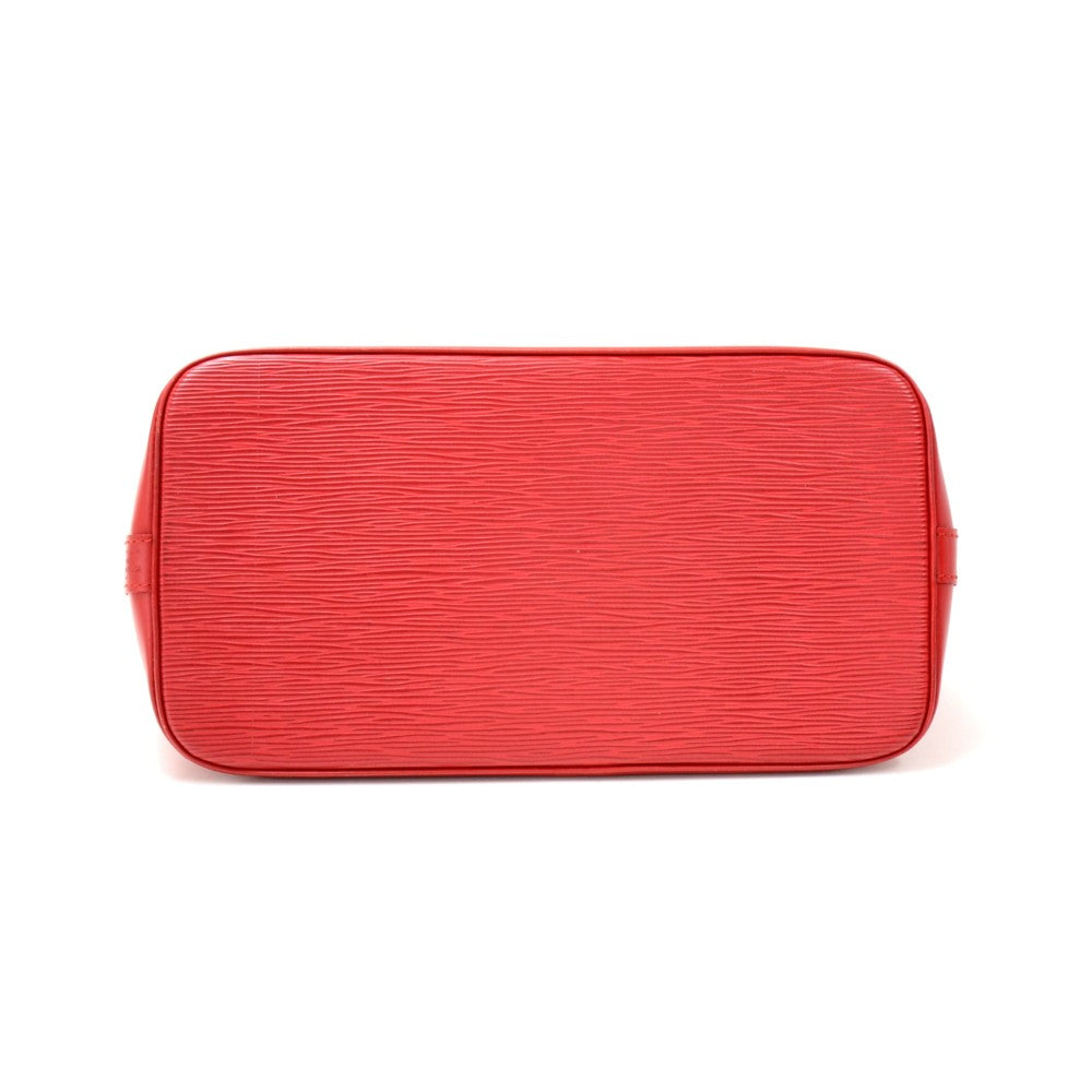 Louis Vuitto Alma Epi Leather Handbag