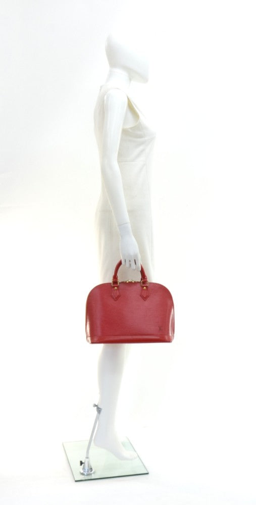 Louis Vuitto Alma Epi Leather Handbag