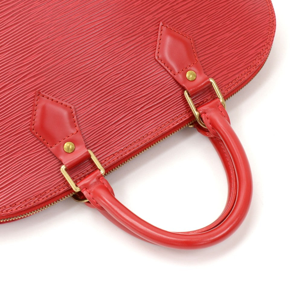 Louis Vuitto Alma Epi Leather Handbag