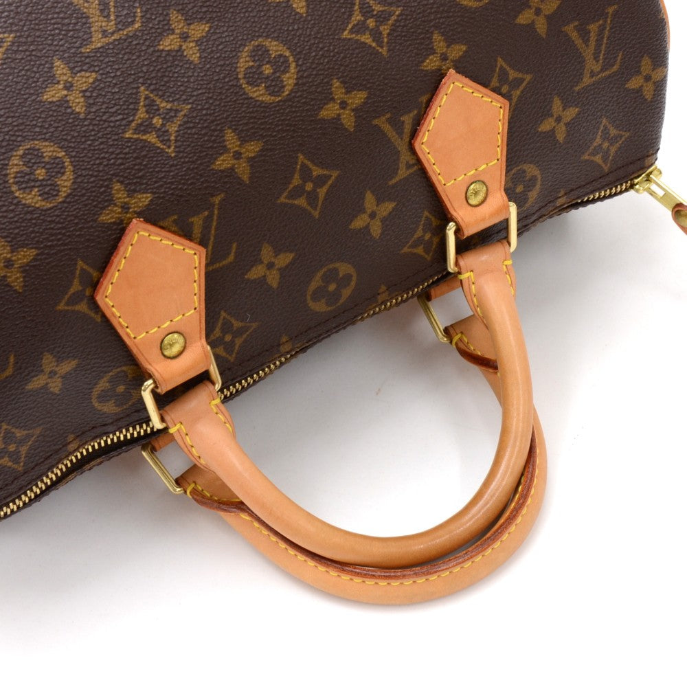 Louis Vuitto Speedy 30 Monogram Canvas Handbag