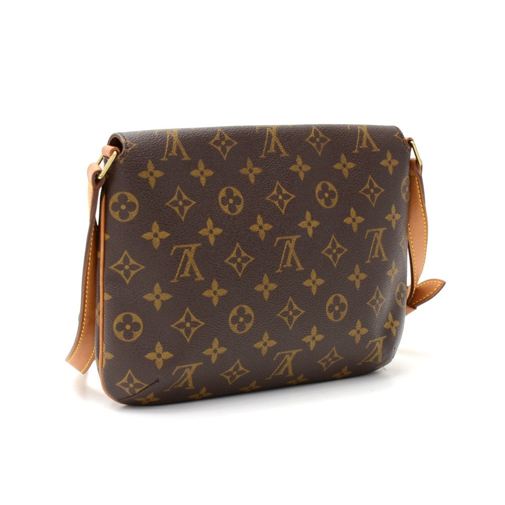 Louis Vuitto Musette Tango Monogram Canvas Shoulder Bag