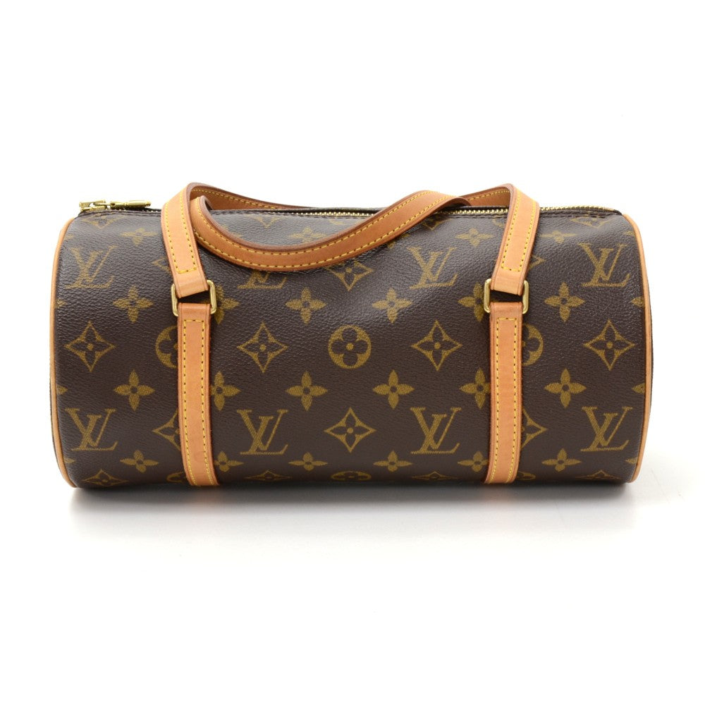 Louis Vuitto Papillon 27 Monogram Canvas Handbag