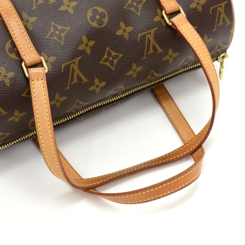Louis Vuitto Papillon 27 Monogram Canvas Handbag