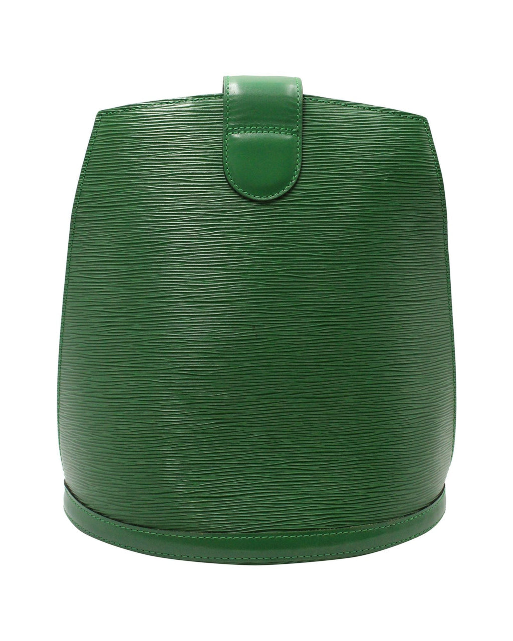 Louis Vuitton Cluny Shoulder Bag in Green Epi Leather