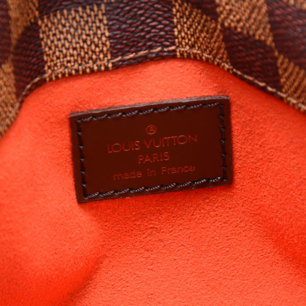 Louis Vuitto Aubagne Damier EbÃ¨ne Canvas Shoulder Bag