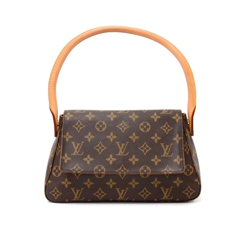 Louis Vuitto Mini Looping Monogram Canvas Handbag
