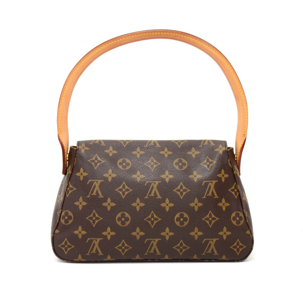 Louis Vuitto Mini Looping Monogram Canvas Handbag
