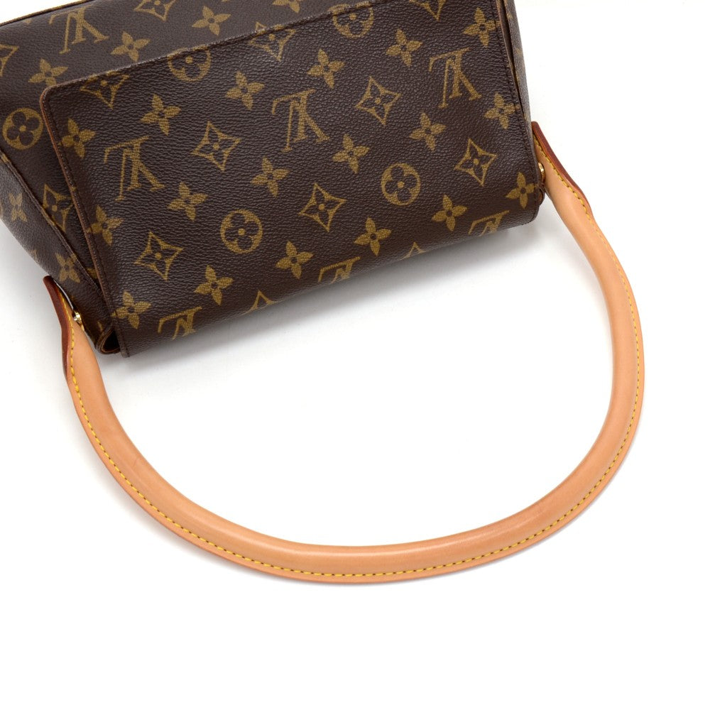 Louis Vuitto Mini Looping Monogram Canvas Handbag