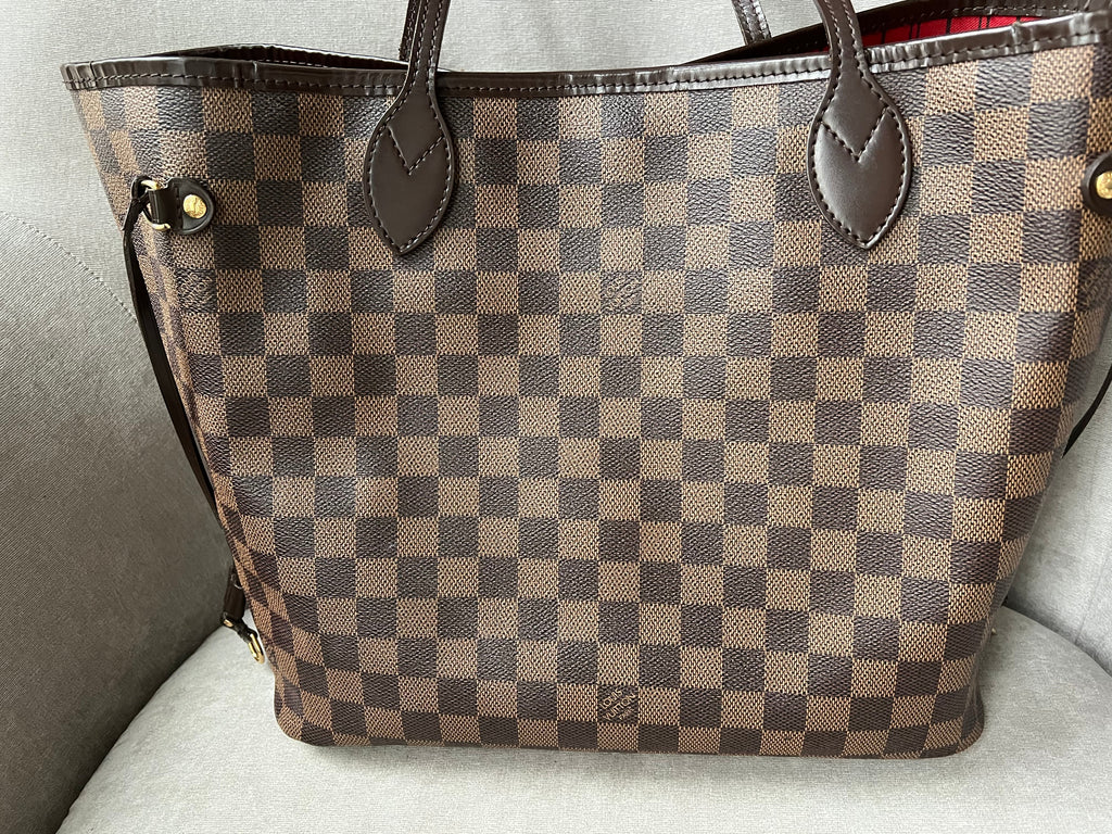 Louis Vuitton Neverfull MM Damier Ebene Cherry Interior (RRP £1410)