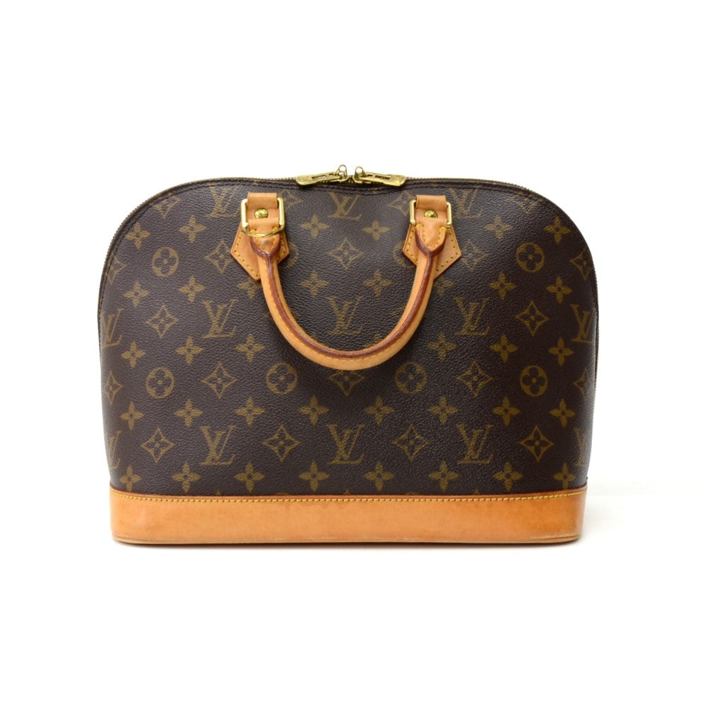 Louis Vuitto Alma Monogram Canvas Handbag