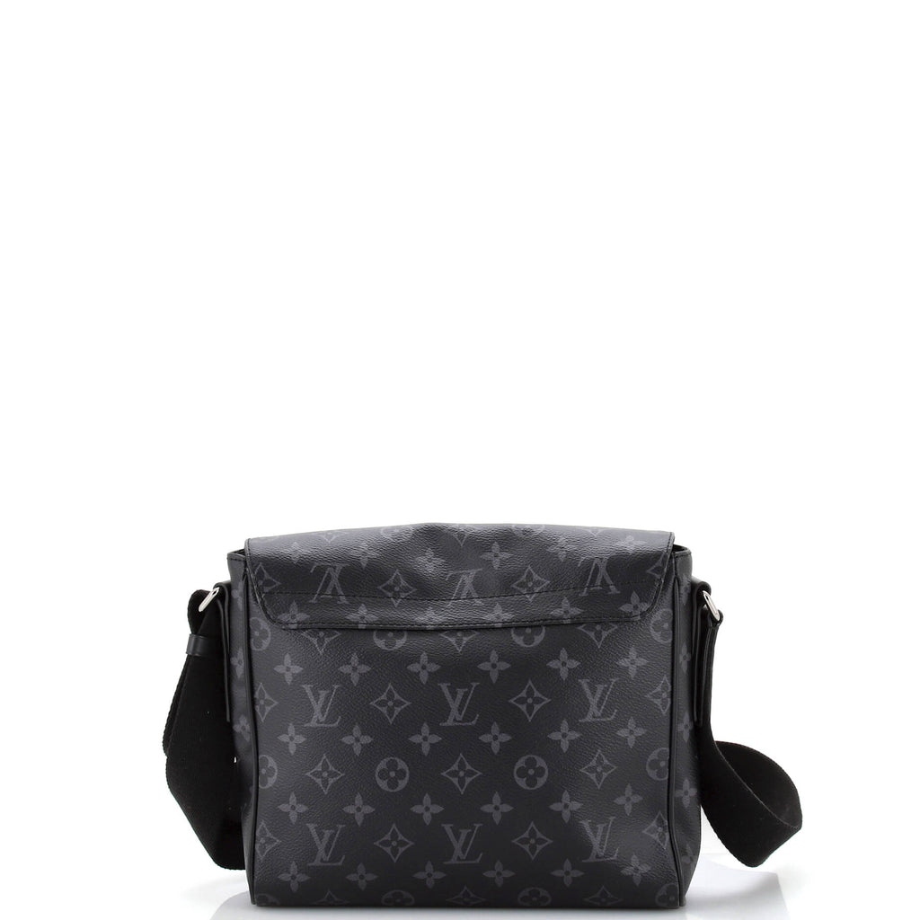 Louis Vuitton District Messenger Bag Monogram Eclipse Canvas PM