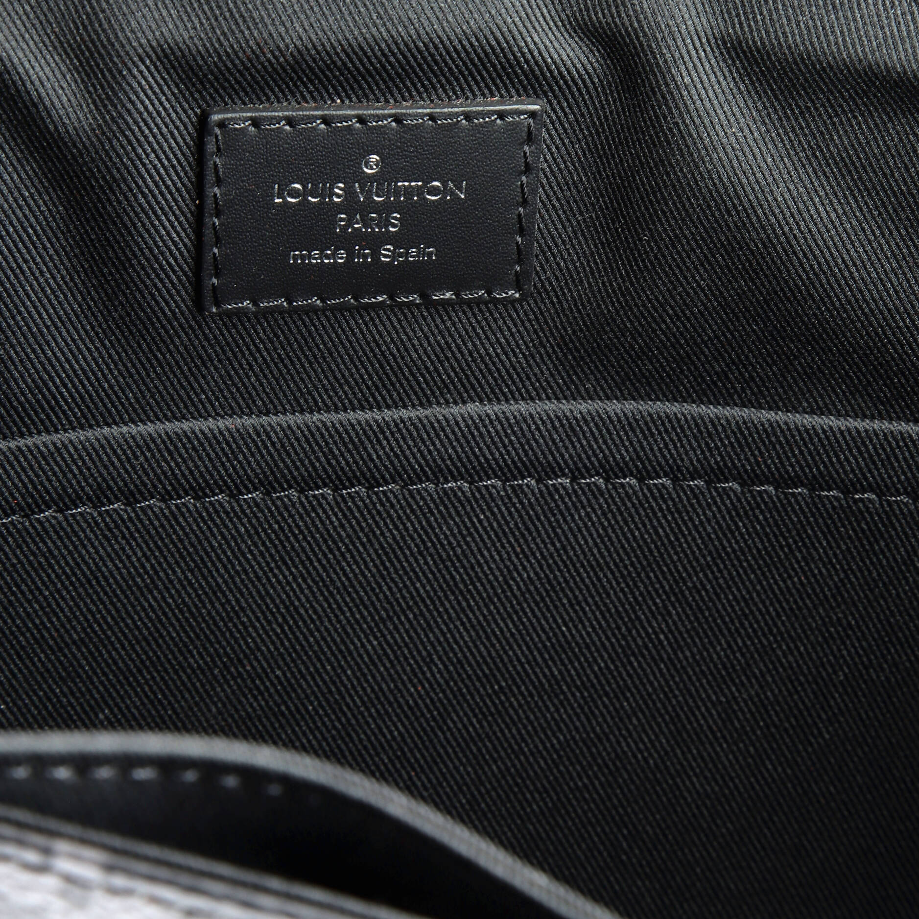 Louis Vuitton District Messenger Bag Monogram Eclipse Canvas PM